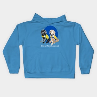 Dress for the Job Kids Hoodie